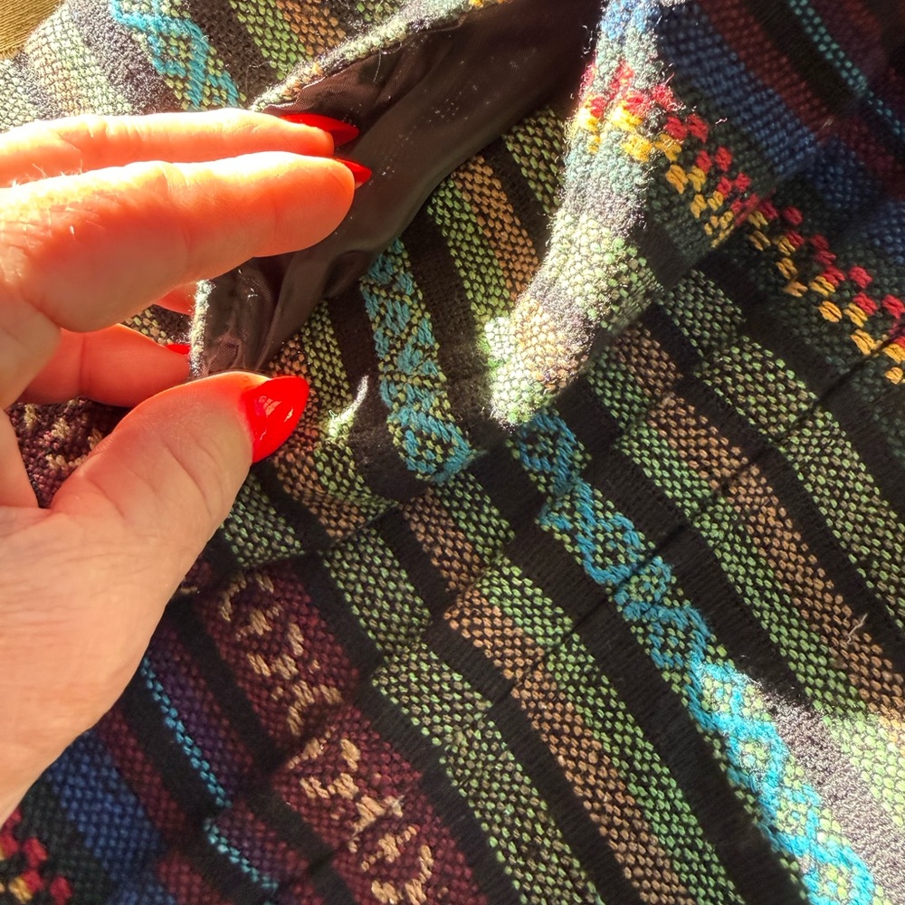 Vintage‎ Norm Thompson Southwestern Blazer Aztec Stripe  Western Jacket - NWOT - Picture 13 of 16